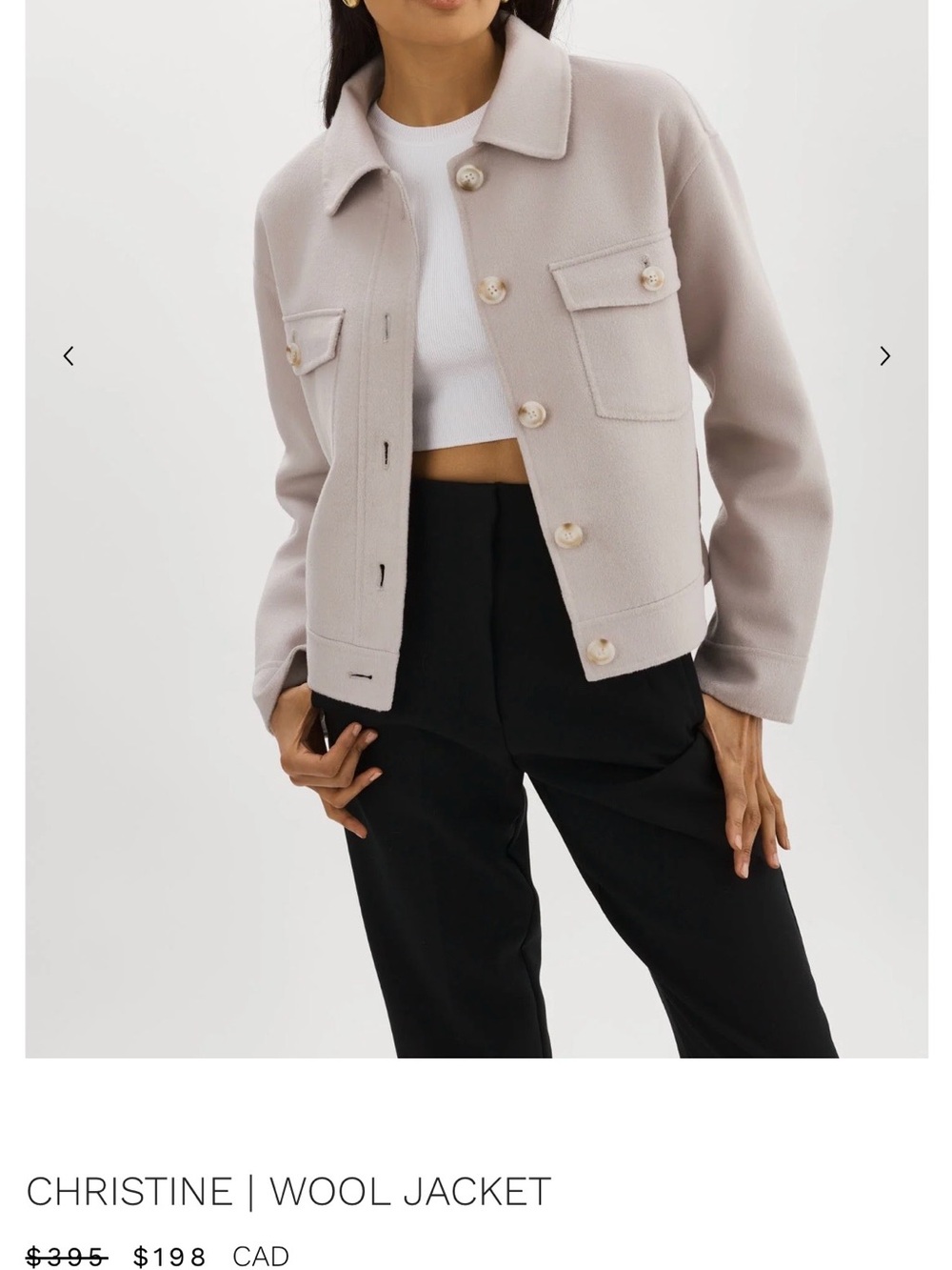 LAMARQUE Christine wool jacket